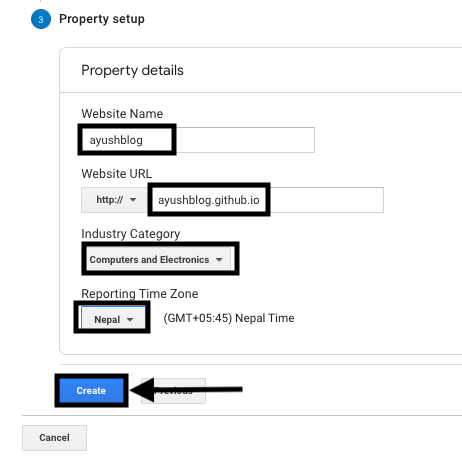 analytics-create-property